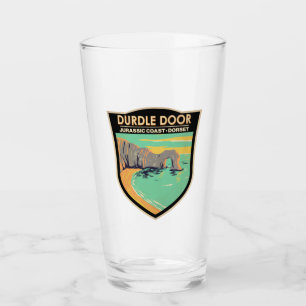 Durdle Door On Jurassic Coast In Dorset England Glass