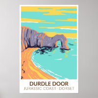 Durdle Door On Jurassic Coast In Dorset England