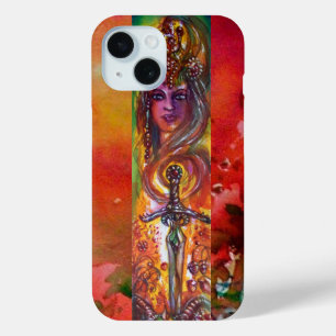 DURENDAL, EPIC SWORD AND ANGEL Red Yellow iPhone 15 Case