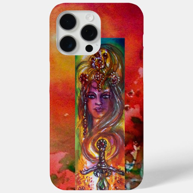 DURENDAL, EPIC SWORD AND ANGEL Red Yellow Case-Mate iPhone Case (Back)