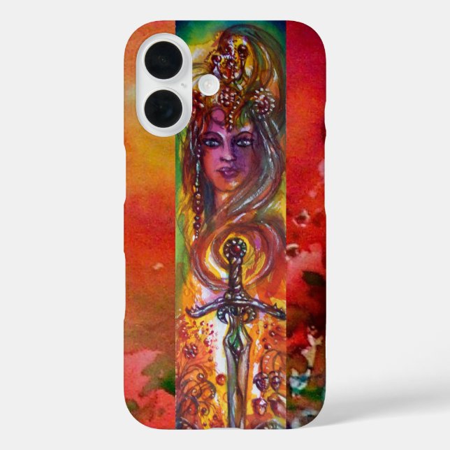 DURENDAL, EPIC SWORD AND ANGEL Red Yellow Case-Mate iPhone Case (Back)