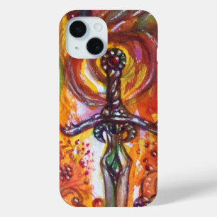 DURENDAL EPIC SWORD Red Yellow Fantasy iPhone 15 Case