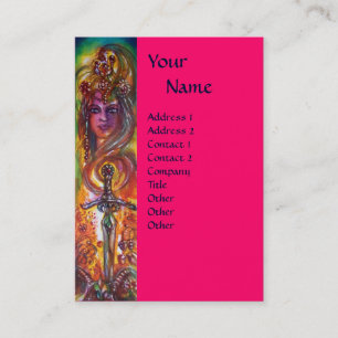 DURENDAL , ROMANTIC SWORD AND THE ANGEL MONOGRAM BUSINESS CARD