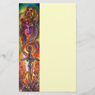 DURENDAL , ROMANTIC SWORD AND THE ANGEL STATIONERY
