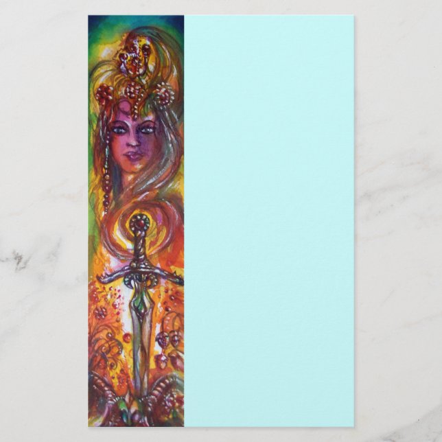 DURENDAL , ROMANTIC SWORD AND THE ANGEL STATIONERY (Front)