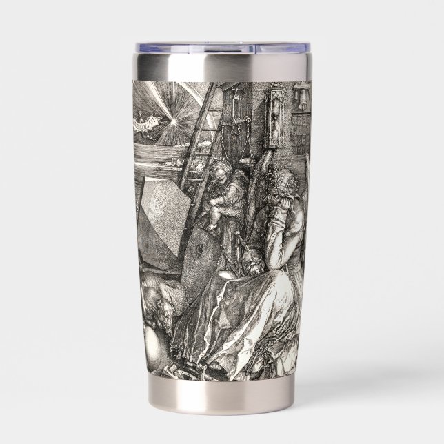 Durer Melencolia Insulated Insulated Tumbler (Front)