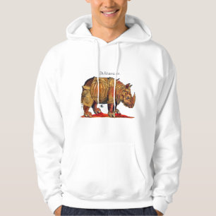 Durer Rhinoceros Colour Renaissance  Hoodie