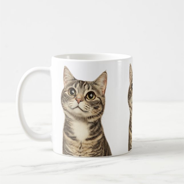 Dürer’s Tabby Treasures 4 Coffee Mug (Left)