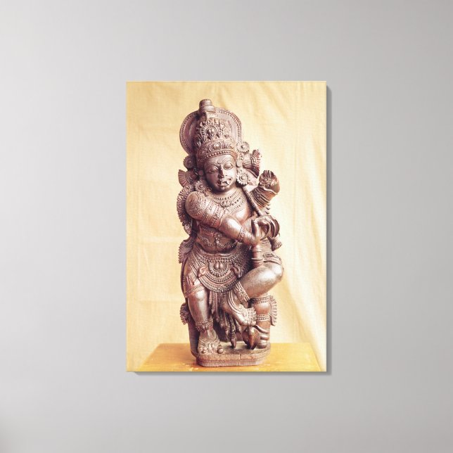 Durga, from Southern India Canvas Print (Front)