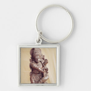 Durga, from Southern India Keychain
