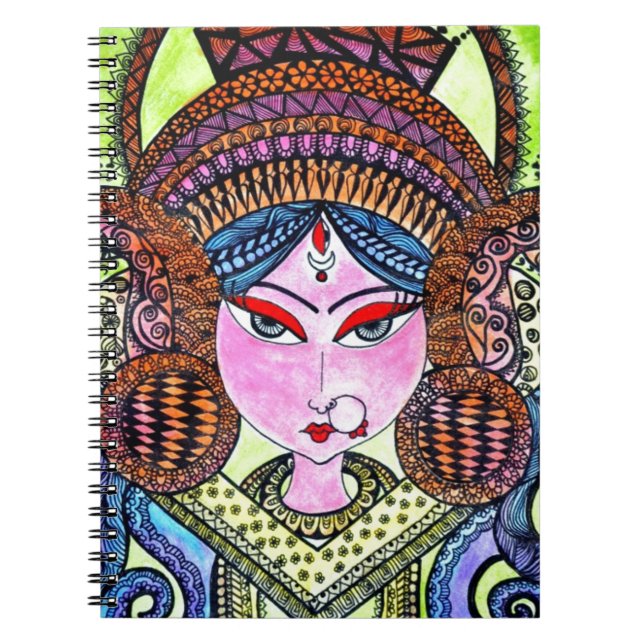 Durga Maa Notebook (Front)