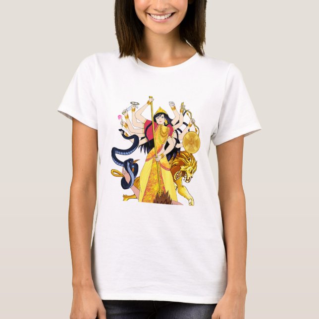 Durga Maa The Goddes T-Shirt (Front)