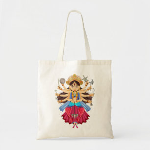 Durga puja Diwali festival Happy Navratri Goddess  Tote Bag