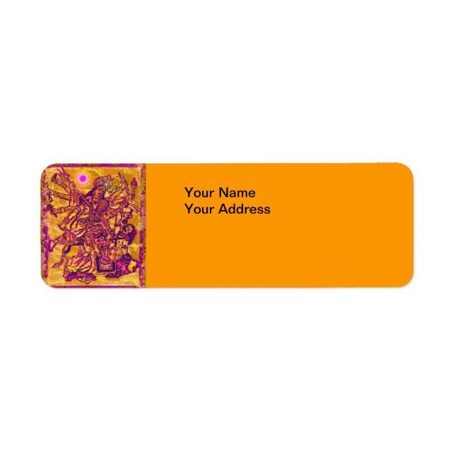 Durga Return Address Label (Front)