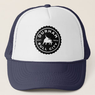 Durham Bull City Round Seal Trucker Hat