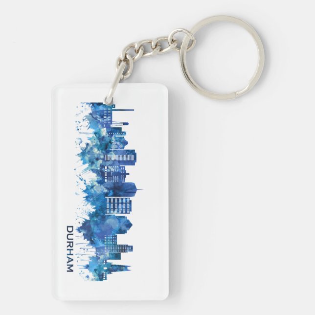 Durham Caroline du Nord Skyline Blue (Dos)