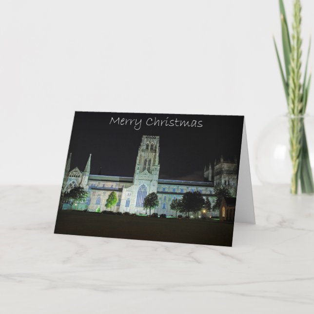 Durham Cathedral Christmas Holiday Card (Front)