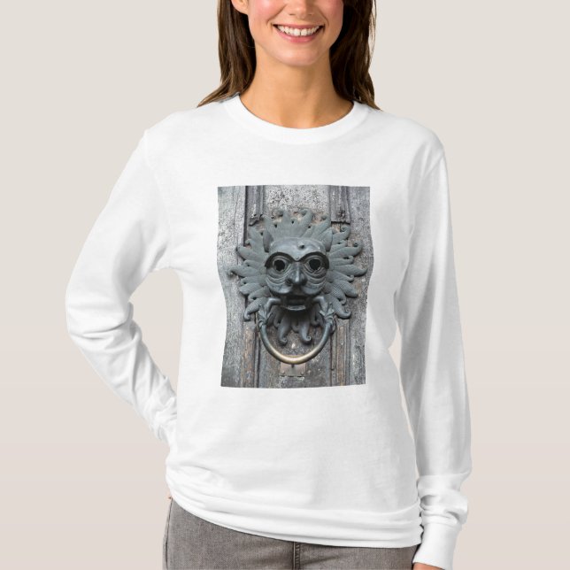 Durham Cathedral Sanctuary Knocker T-Shirt (Front)