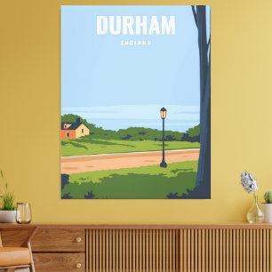 Durham England Landscape Canvas Print