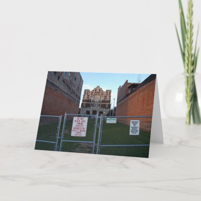 Durham, NC Church Greeting Card (Front)