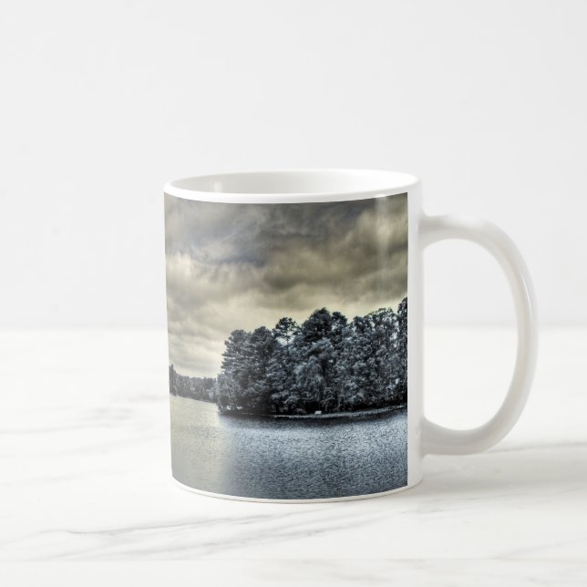 Durham NC Parkwood lake Mug (Right)