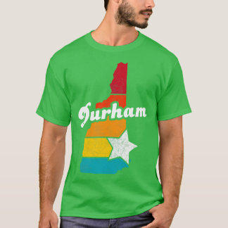 Durham New Hampshire Vintage Distressed Souvenir 2 T-Shirt