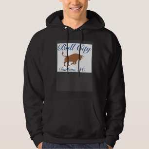 Durham North Carolina Bull City Souvenir Hoodie