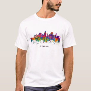 Durham North Carolina Skyline T-Shirt