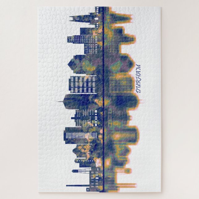 Durham Skyline Jigsaw Puzzle (Vertical)