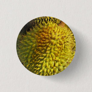 Durian Fruit 1 Inch Round Button