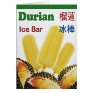 Durian Ice Bar Tropical Fruit Popsicle