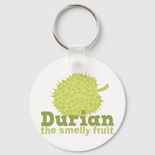 Durian the smelly fruit keychain