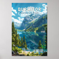 Durmitor National Park Montenegro Travel Art