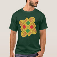 Durrow Knotwork 2016 Red and Green