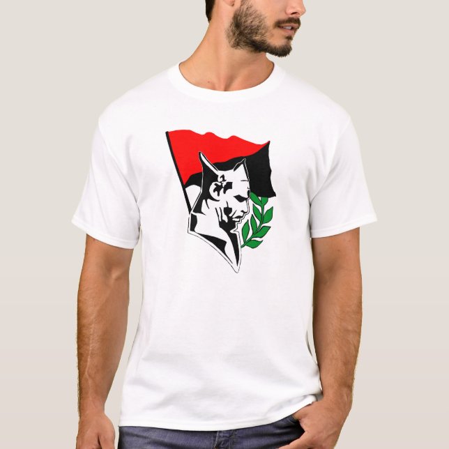 Durruti - Anarchy flag T-Shirt (Front)
