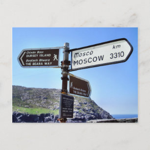 Dursey Island to Moscow Postcard