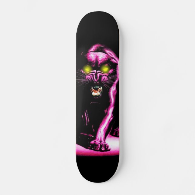 durtfree pink panther board skateboard (Front)