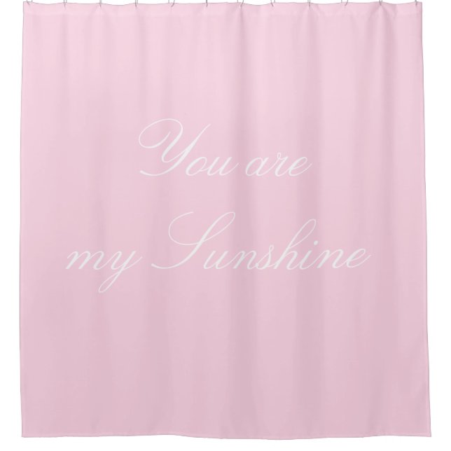 Duschvorhang "You are my Sunshine" - DesignDElia (Front)