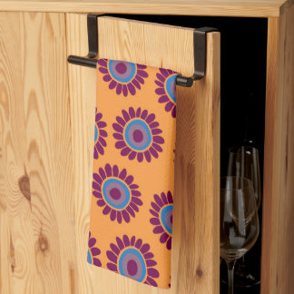 Dushi Sunflower Pattern 3 Kitchen Towel