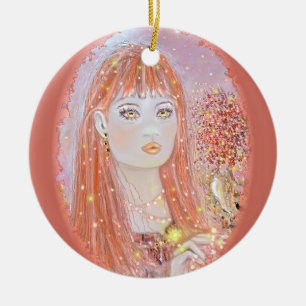 Dusk Allegory! Ceramic Ornament