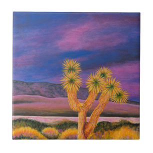 Dusk at Joshua Tree Tile