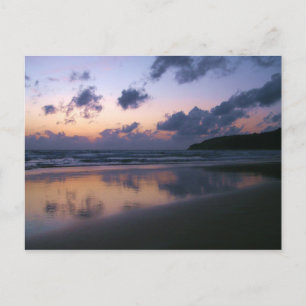Dusk At Karon Beach Postcard