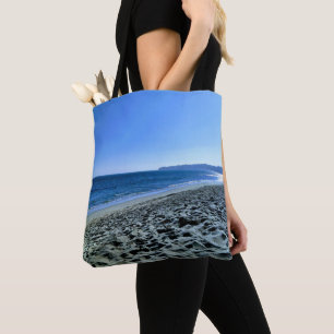 Dusk at Malibu Beach Tote Bag