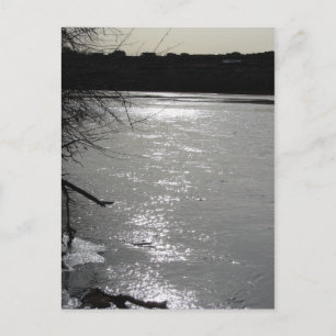 Dusk at the Rio Grande Postcard