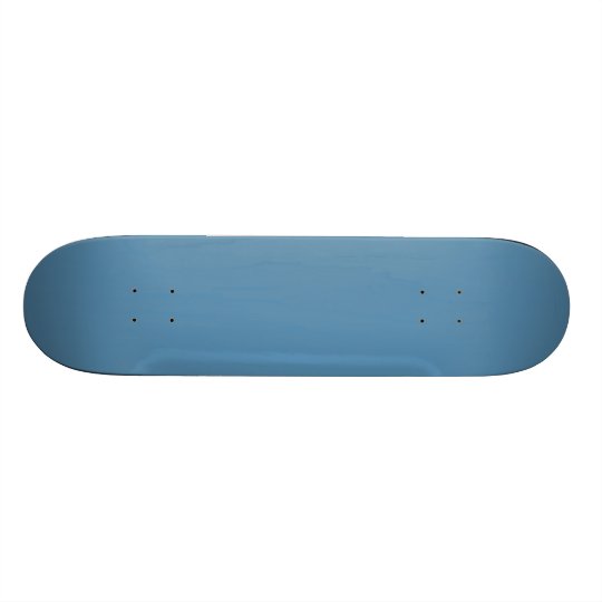 Dusk Blue Trend Colour Customized Template Blank Skate Board Deck