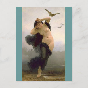 Dusk by Bouguereau Postcard