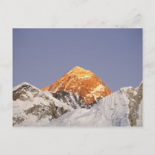 Dusk in Mount Everest, Nepal Postcard