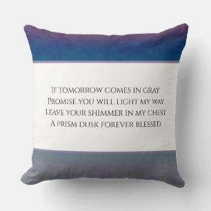 Dusk Prism Throw Pillow