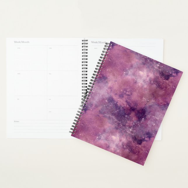 Dusk Rose Galaxy Series Design 1 Planner (Display)