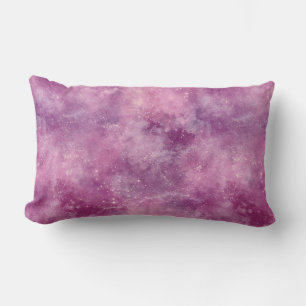 Dusk Rose Galaxy Series Design 2  Lumbar Pillow